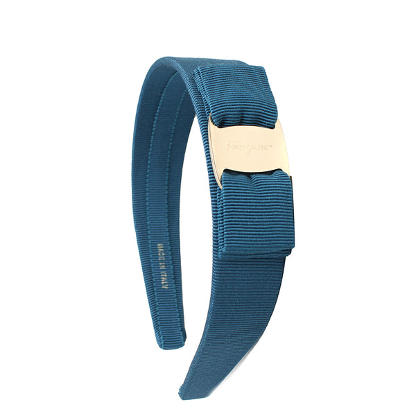 フェラガモ FERRAGAMO カチューシャ 344311-759768 レディース Mediterraneo Blue ブルー